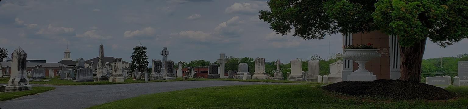 Westminster Cemetery Road view
